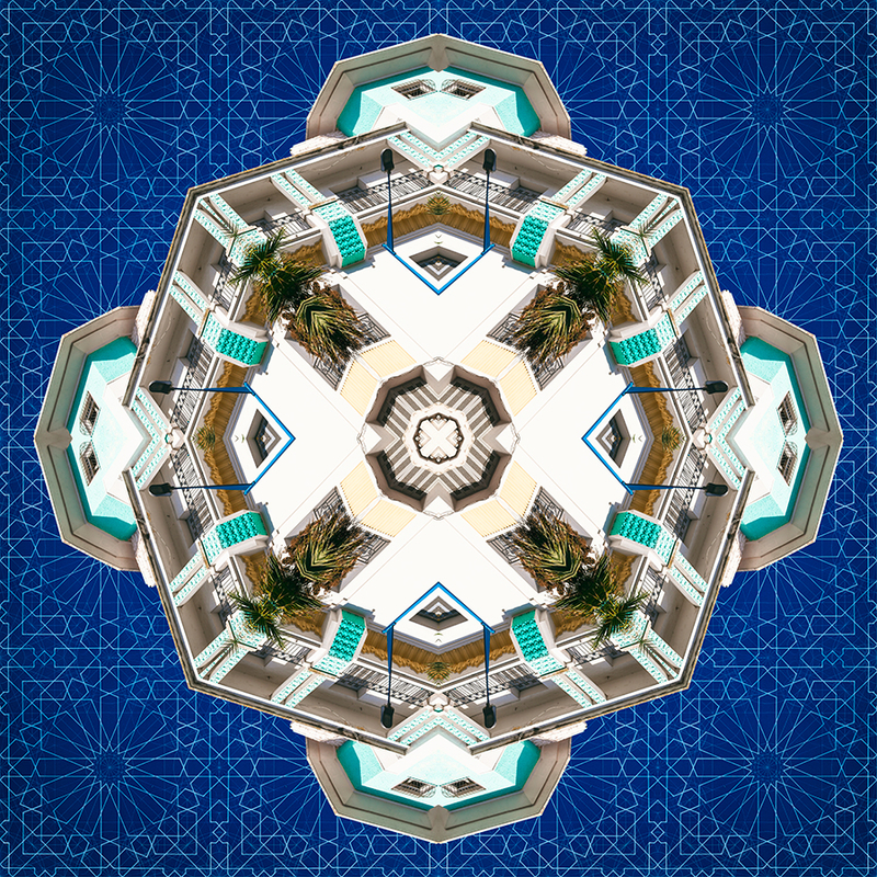 Casas Blancas Cielos Azules