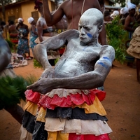 Vodou ritual in Benin