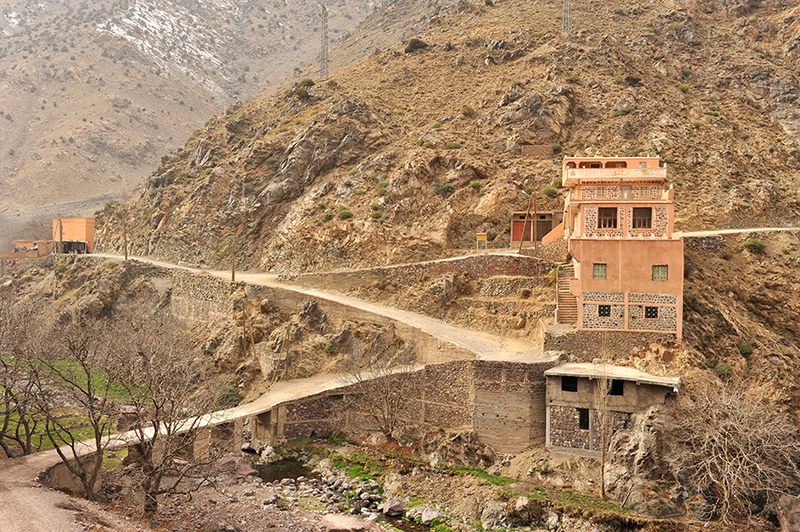 vie en montagne Marocaine