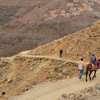 vie en montagne Marocaine