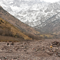 vie en montagne Marocaine