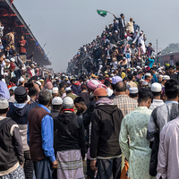 Toji train station in Dhaka