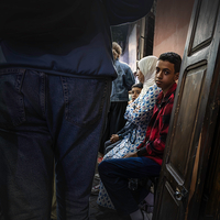 L'ombre se transforme en couleur (Marchés de Marrakech)