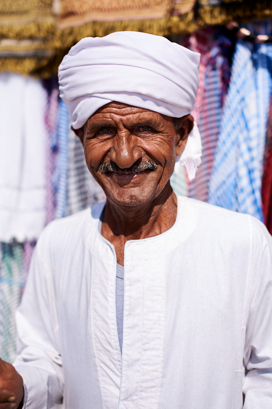 Old man in Luxor