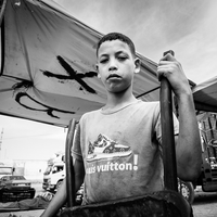 Boy On The Market Of Nador