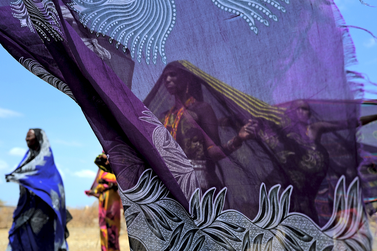 Gabra women of Chalbi desert, Kenya 