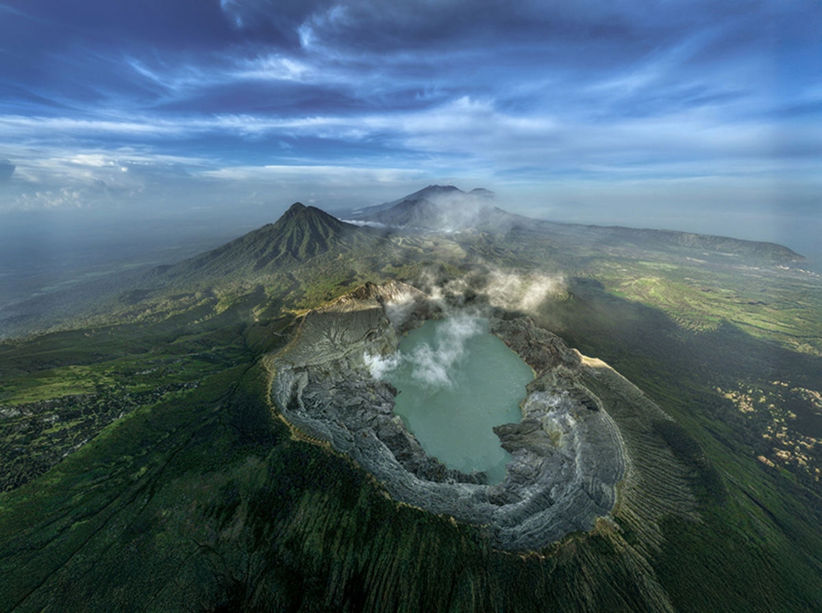 Ijen creater national park