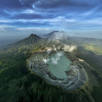 Ijen creater national park