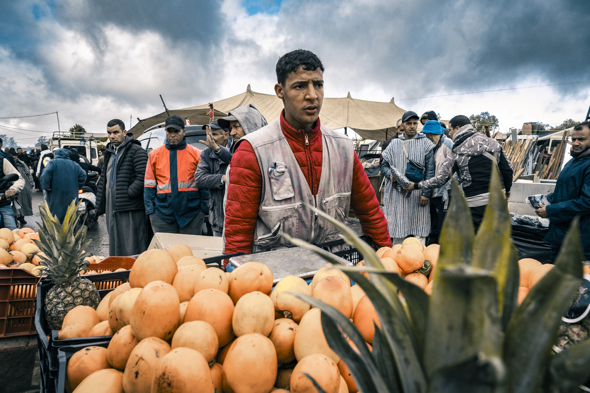 Au marché du lundi
