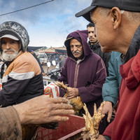 Au marché du lundi