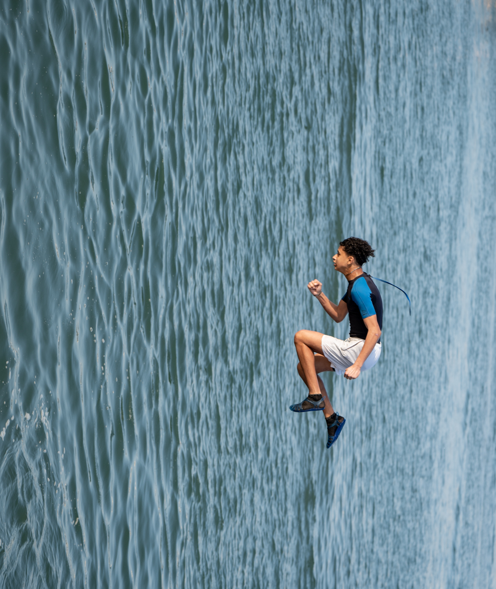 THEY FLY ABOVE WATER