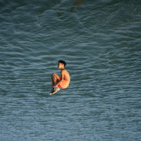 THEY FLY ABOVE WATER