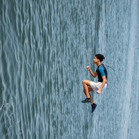 THEY FLY ABOVE WATER